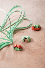 Sweet summer candy and paper for quilling