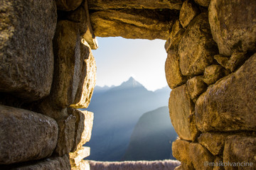 Window from Machu Picchu