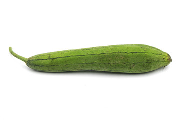 Spong Gourd in white background