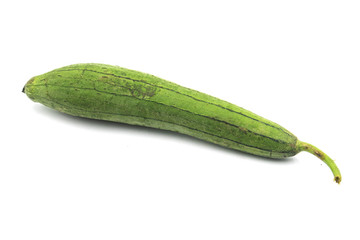 Spong Gourd in white background
