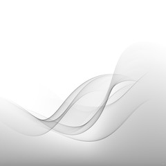 Abstract Smoke Background Vector business Smoke Gray EPS10