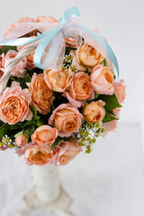 basket rose flowers