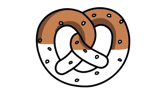 SALT COOKIE ANIMATION. GREEN DISPLAY MOVEMENT.