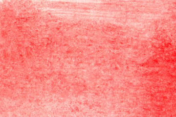 Fototapeta premium .Watercolor red background on paper. Abstract illustration.