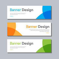New Modern Abstract Banner Design, Abstract Templates Design, Business Banner Background Design vector eps 10 . new concept 2022