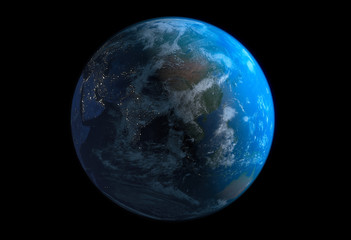 earth in deep space - High Resolution