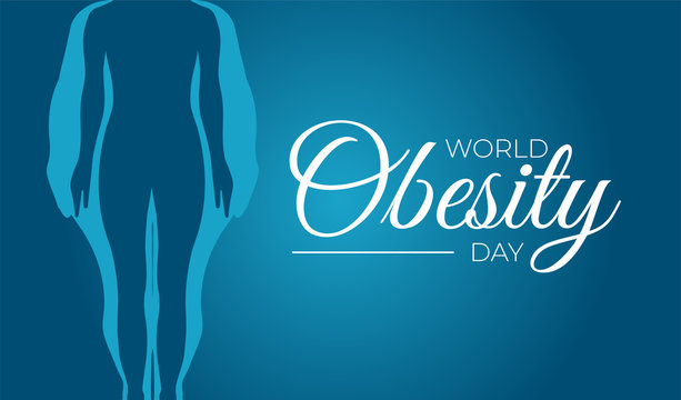 World Obesity Day Background Illustration