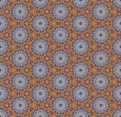 Kaleidoscope style, seamless abstract  line geometry simple pattern background.