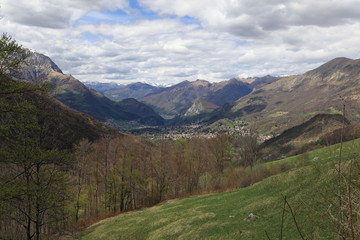 Fototapeta premium Life in mountain