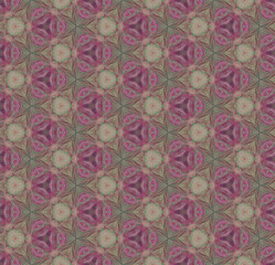 Kaleidoscope style, seamless abstract  line geometry simple pattern background.