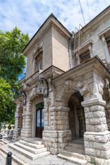Fototapeta premium Fredericks Palace - manor house. historical attraction, Crimea