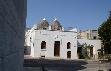 Alberobello - Trulli in Apulien Italien 