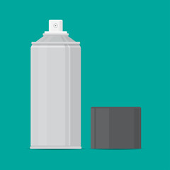 Aerosol paint spray vector illustration.