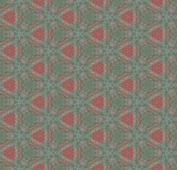 Kaleidoscope style, seamless abstract  line geometry simple pattern background.