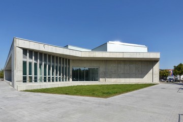 Fototapeta na wymiar Gunzenhausen - renovierte Stadthalle