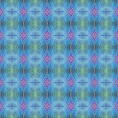 Kaleidoscope style, seamless abstract  line geometry simple pattern background.