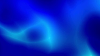 Soft blue light waves with with shining stars abstract gradient background seamless video loop