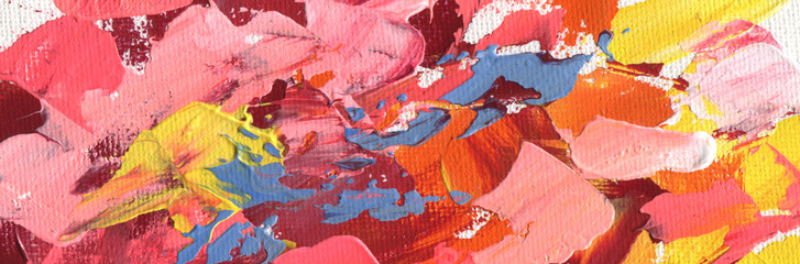 Abstract acrylic and watercolor painting. Color texture background.