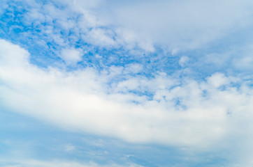 blue sky background with white clouds