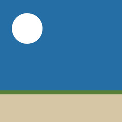 moon nigth isolated icon vector illustration