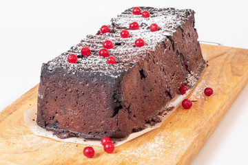 brown cupcake and berries