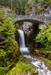 Fototapeta na wymiar Christine Falls, Mt. Rainier National Park