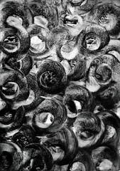 Circular motion blur art