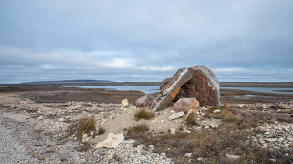 Tundra Landscape on Victoria Islands