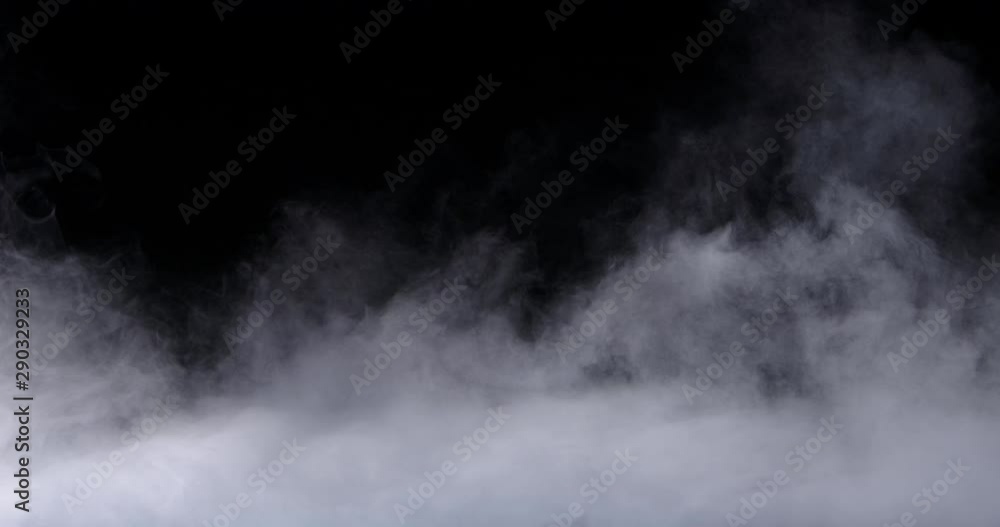 Wall mural realistic dry ice smoke clouds fog overlay perfect for compositing into your shots. simply drop it i