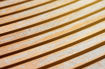 Antique wooden strip texture and background.
