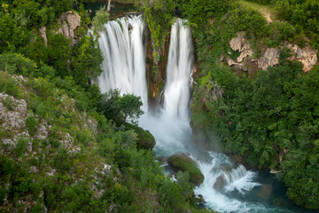 Manojlovački buk waterfall in Krka National Park, Croatia