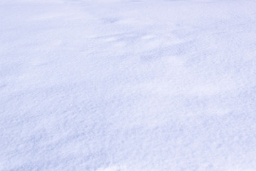 bright background of fresh snow texture copy space