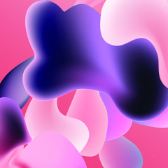 abstract liquid background colorful