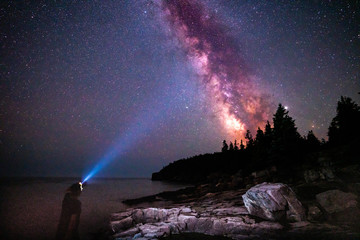 Milky way at Acadia National Park