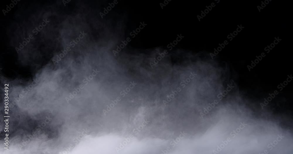 Wall mural realistic dry ice smoke clouds fog overlay perfect for compositing into your shots. simply drop it i