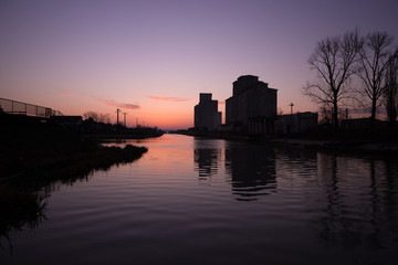 Sunset over Timisoara
