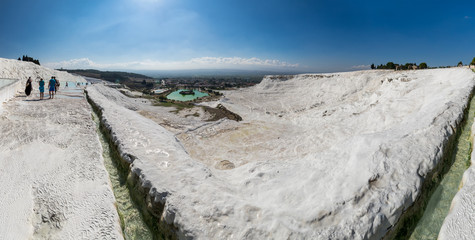 Thermal springs of Pamukkale, Turkey