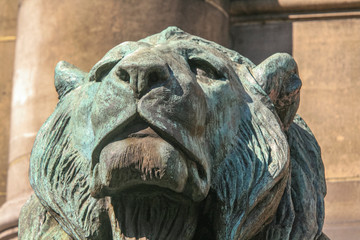 Sculpture de lion,  Parris