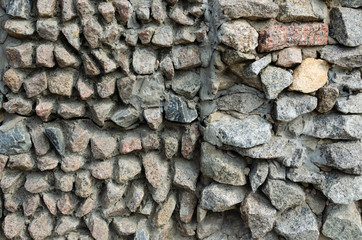 Background of stone wall texture
