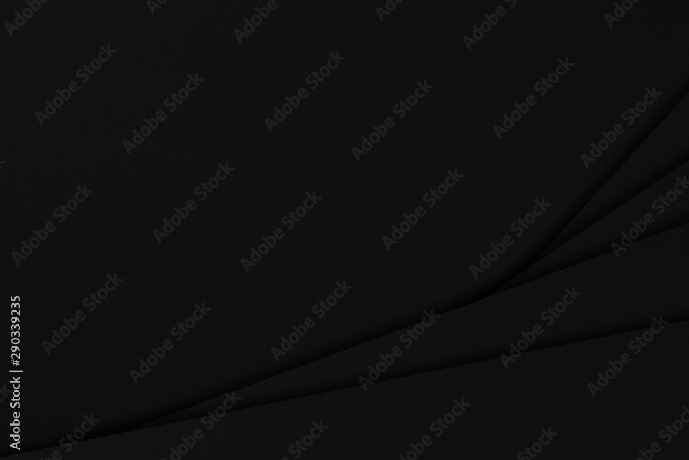 Fototapete abstract black background with copy space for text