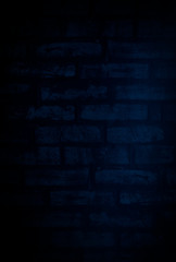 Obraz premium Brick wall, background, neon light