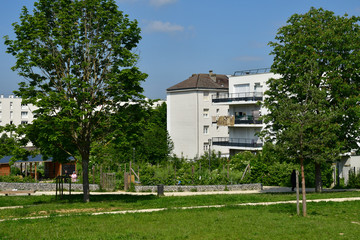 Les Mureaux; France - may 25 2019 : buildings