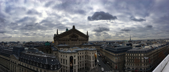 Panorama of the Opera Garnier, Paris