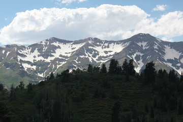 Obraz premium view of mountains