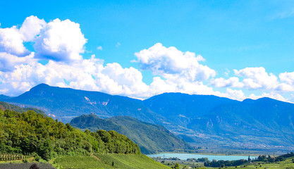 Fototapeta na wymiar Südtirol - Alto Adige - Southtyrol 2019