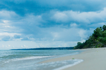 beach and tropical sea