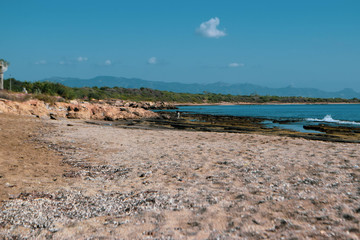 Beautiful nature, sea side, Famagusta, Cyprus