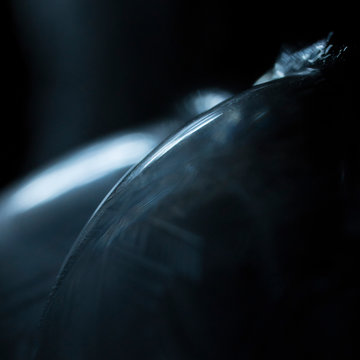 Frozen bubble close up