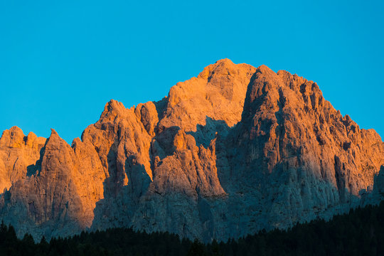 The Pale of San Martino in the Dolomites