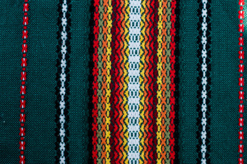 texture of colored fabric